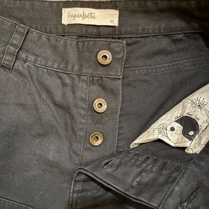 Imperfects Dungaree Pant in Obsidian Canvas 32x32 (wears like a 33)